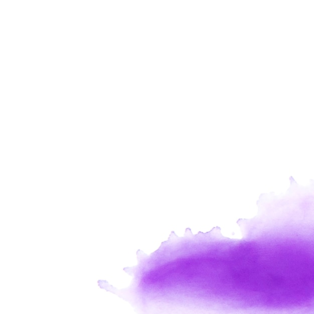 Purple blot on paper