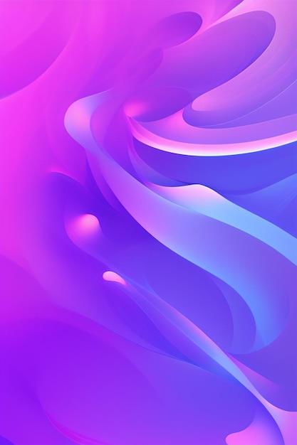 Purple and blue abstract background with a swirls.