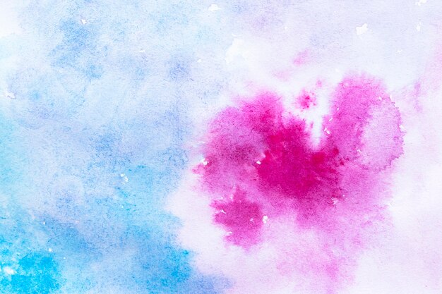 Purple and blue watercolor background