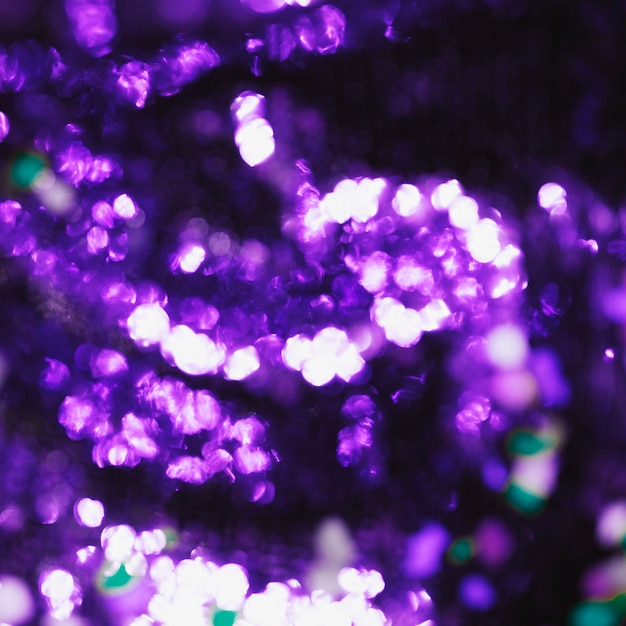 Purple bokeh light background