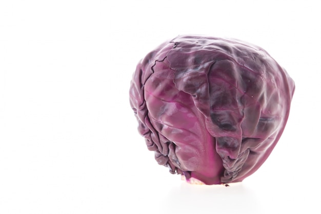 Free photo purple cabbage