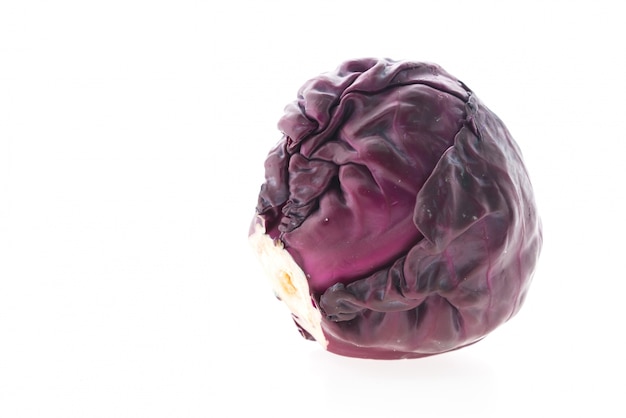 Free photo purple cabbage