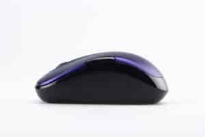 Free photo purple computer mouse