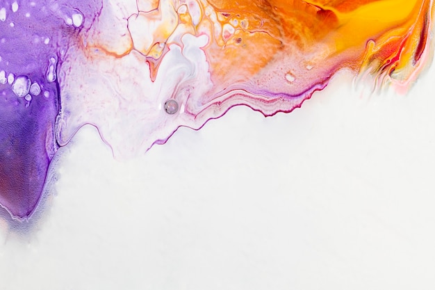 Фиолетовый жидкий художественный фон искусства DIY абстрактная плавная текстура