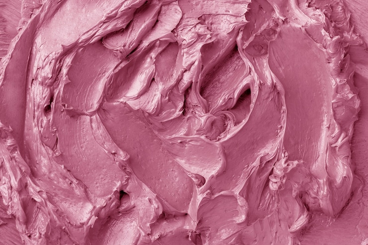Free Photo purple frosting texture background close-up