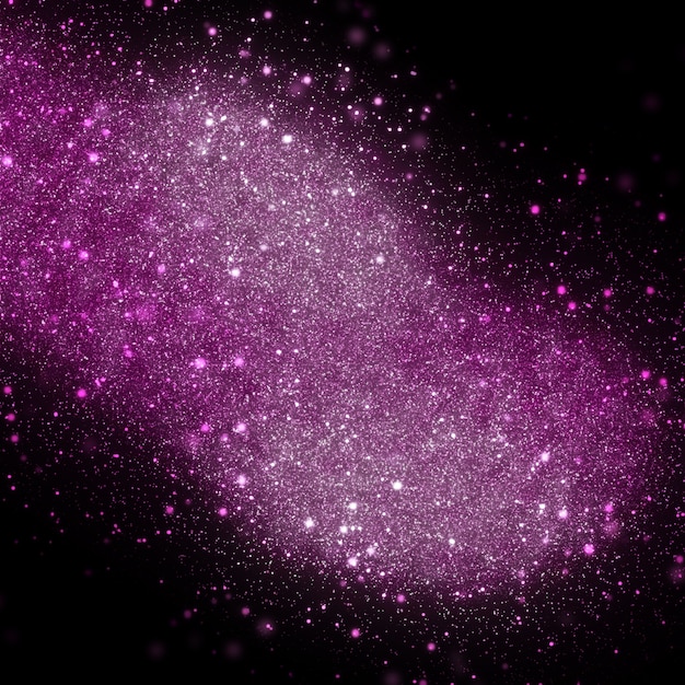 Purple galaxy