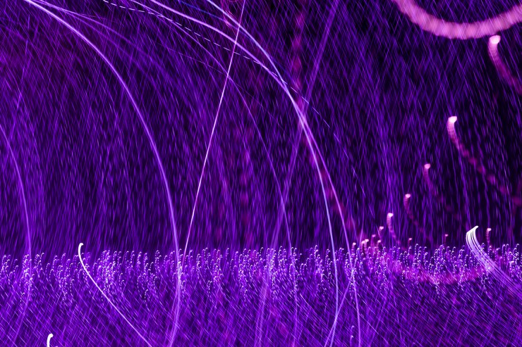 Free Photo purple light trail elegant background design