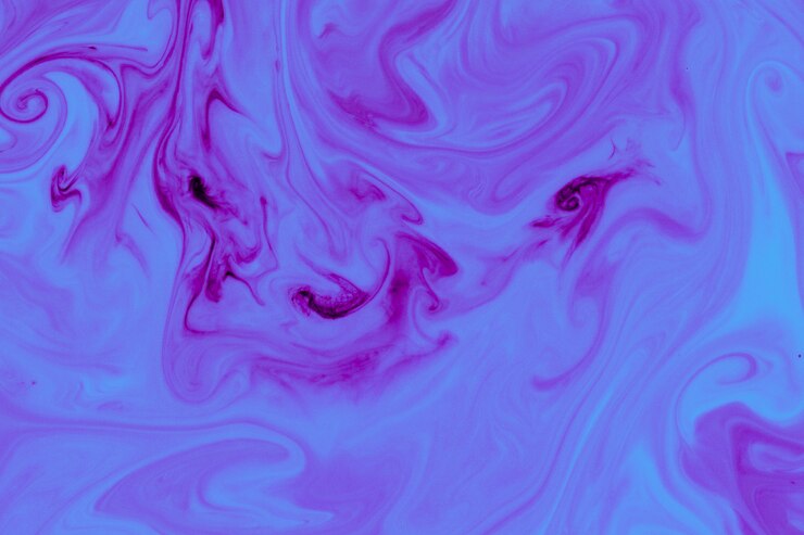 Free Photo purple liquid paint abstract background