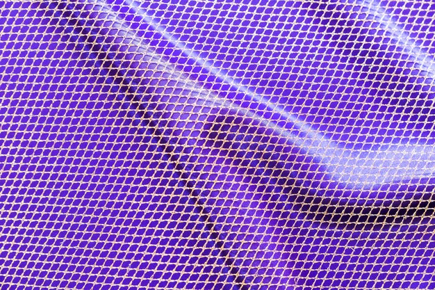 Purple mesh pattern fabric background