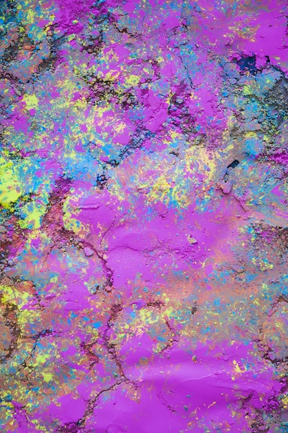 Фиолетовая окрашенная поверхность