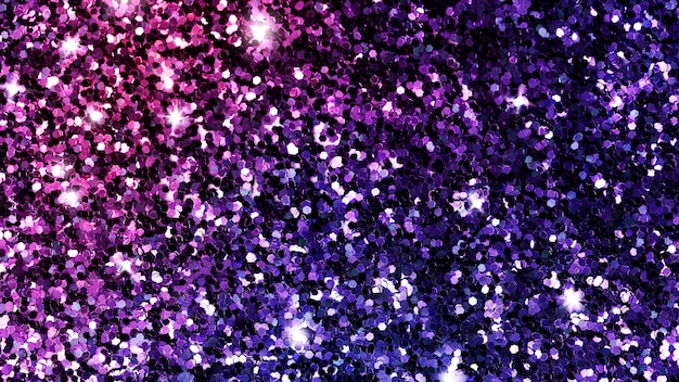 Foto gratuita sfondo glitterato viola e rosa