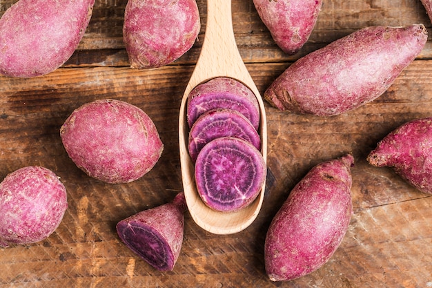purple sweet potato purple sweet potato