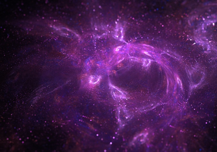 Free Photo purple universe wallpaper