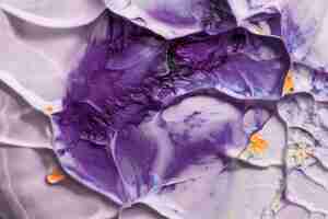 Free photo purple water color on creamy backdrop