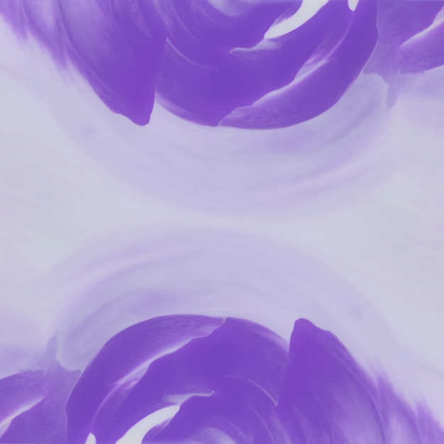 Purple watercolor abstract painting on paper