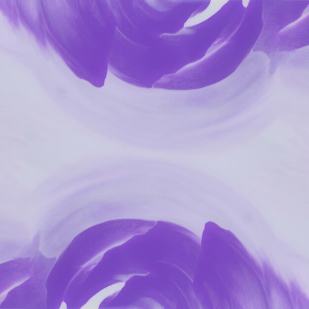 Purple watercolor abstract painting on paper