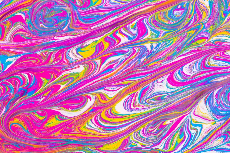 Free Photo purple wavy abstract background