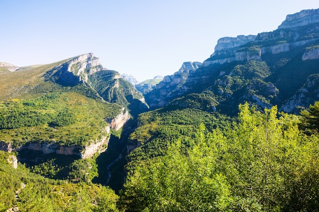 Pyrenees Mountains landscape