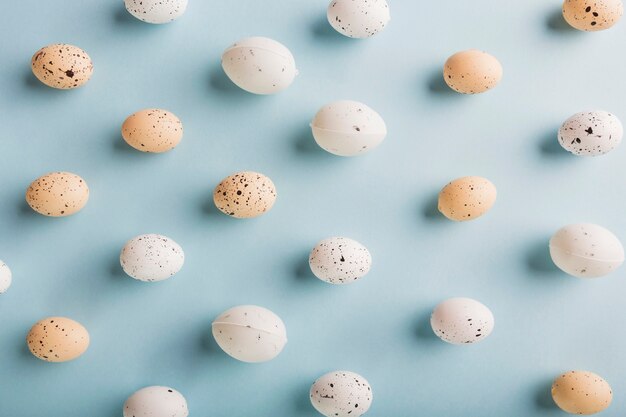 Quail eggs composition