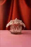 Free photo queen crown still life