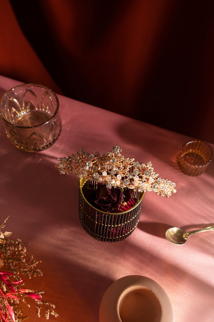 Free Photo queen crown still life