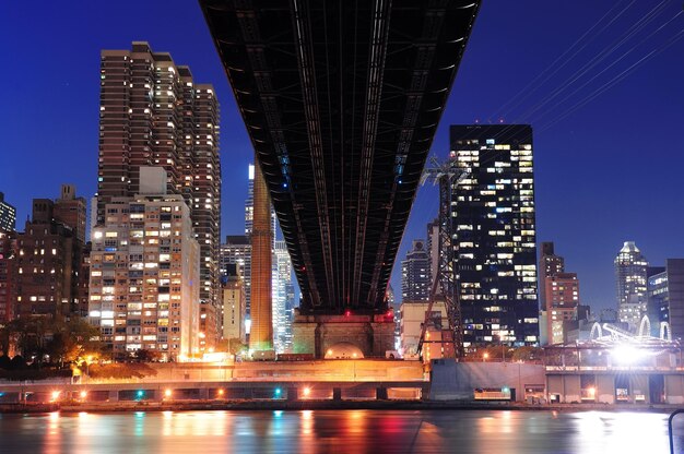 Queensboro Bridge and Manhattan