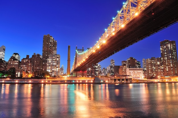 Queensboro Bridge and Manhattan