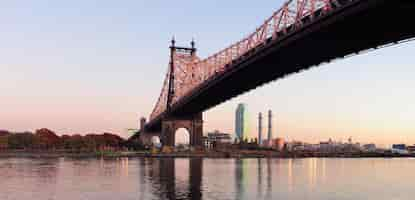 Foto gratuita queensboro bridge