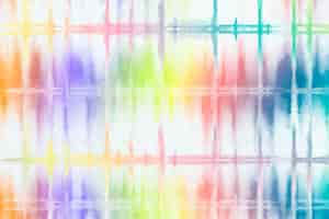 Free photo rainbow tie dye pattern background