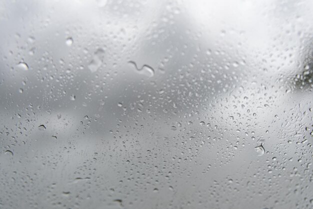 Rainy day - behind car window