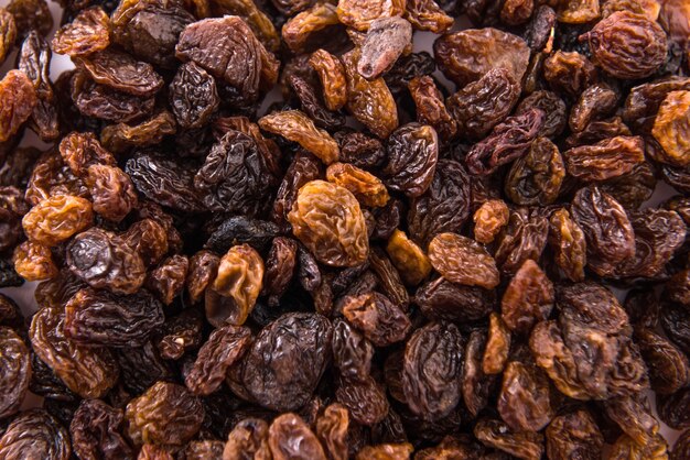 Raisins dried