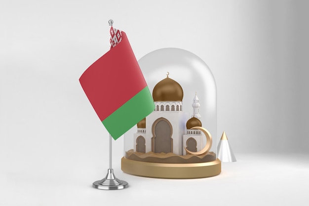 Free photo ramadan belarus and mosque