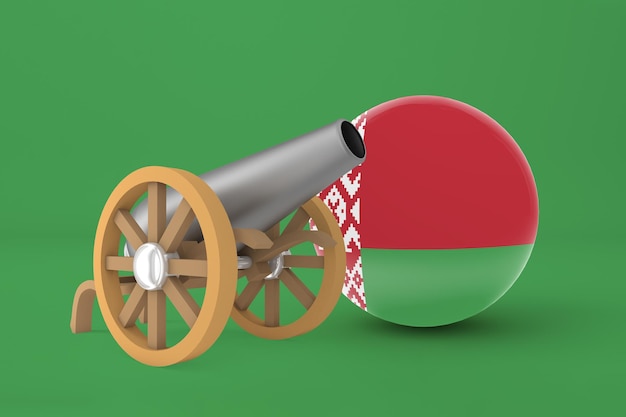 Free photo ramadan belarus with cannon