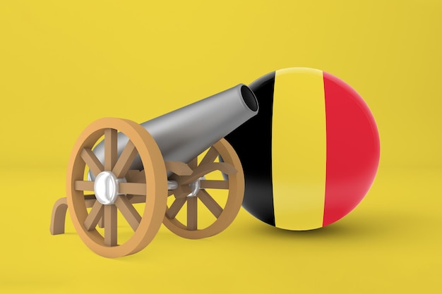 Free photo ramadan belgium with cannon