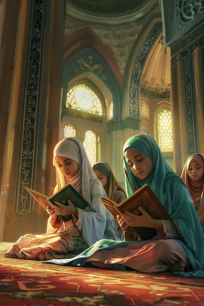 Foto gratuita celebrazione del ramadan arte digitale