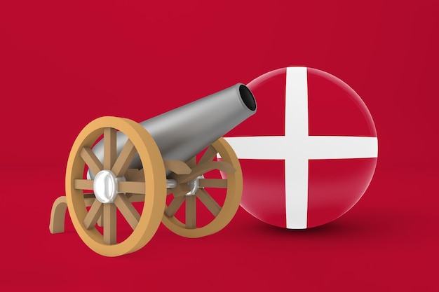 Free photo ramadan denmark with cannon