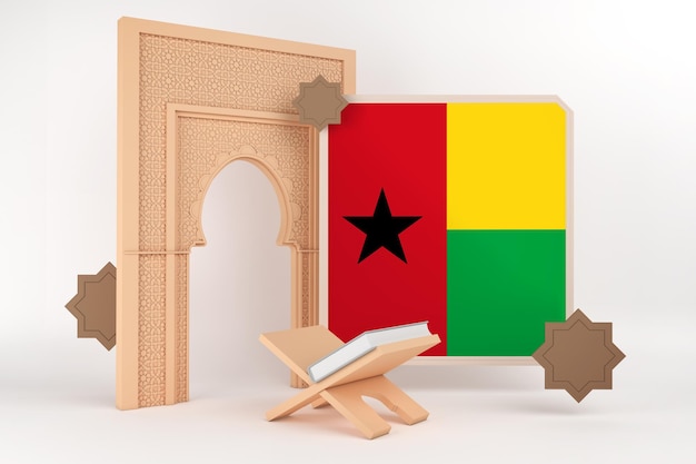 Foto gratuita ramadan guinea bissau e background islamico