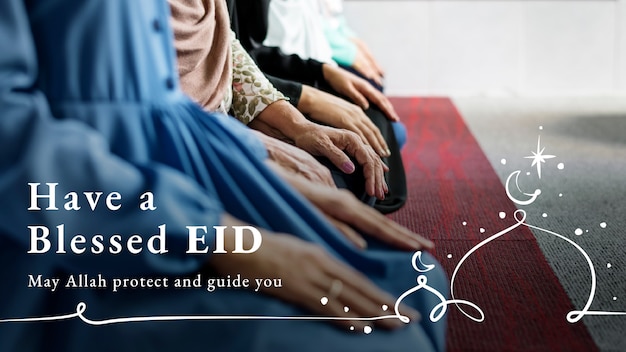 Free photo ramadan holy month blog banner