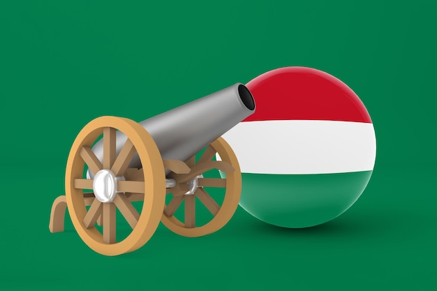 Free photo ramadan hungary with cannon