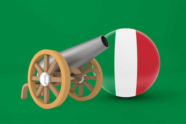 Foto gratuita ramadan italia con il cannone