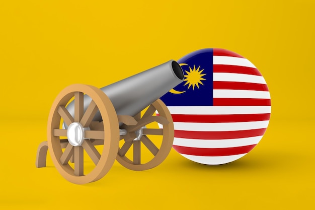 Free photo ramadan malaysia with cannon