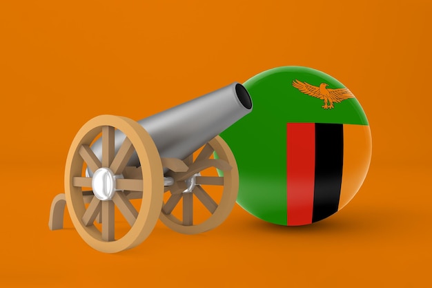 Foto gratuita ramadan zambia con il cannone