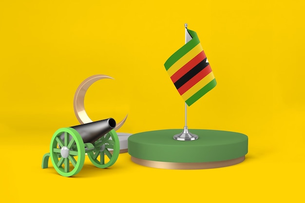 Ramadan zimbabwe cannon and crescent