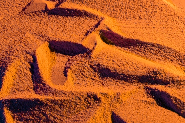 바닷가 모래의 무작위 디자인