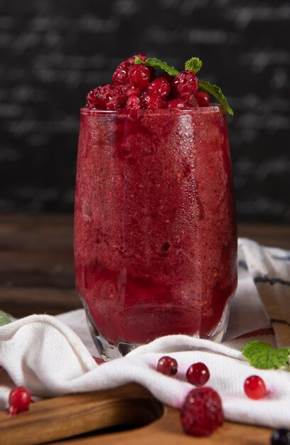 Raspberry smoothie