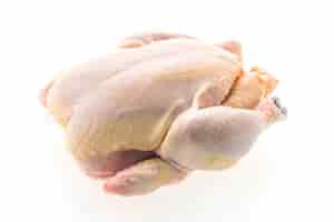 Free photo raw chicken meat