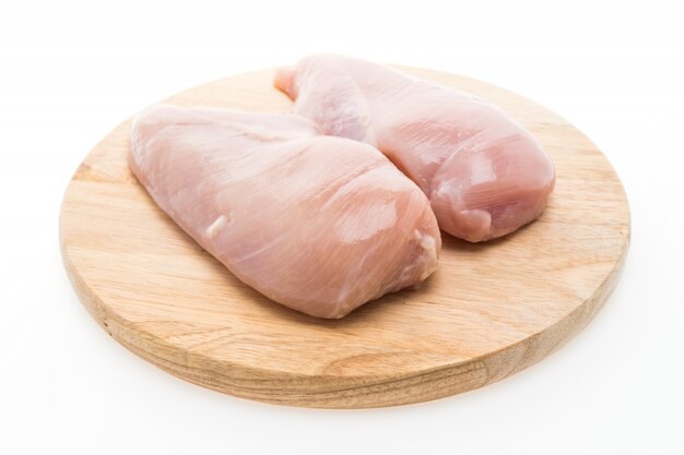 Raw fresh chicken meat