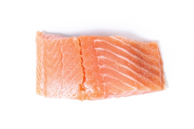 Raw salmon