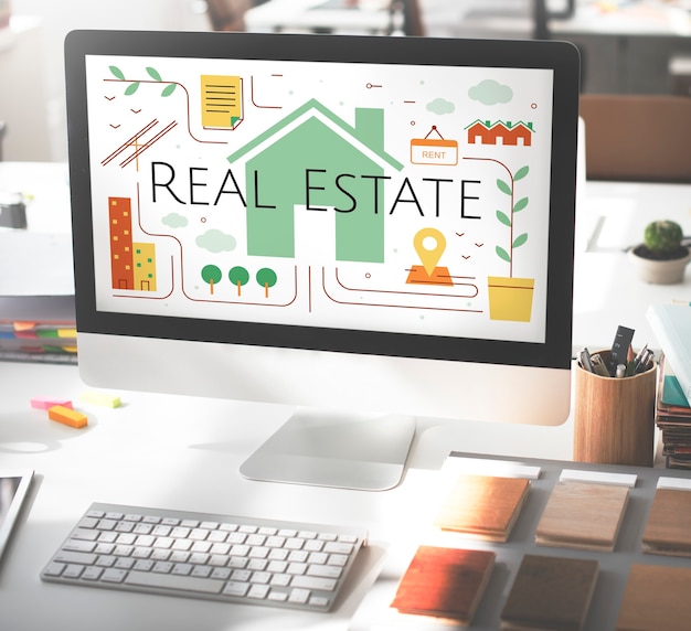 Free photo real estate housing brokerage concept