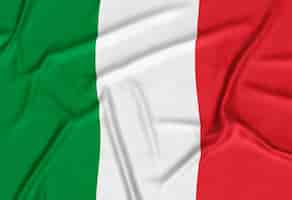 Free photo realistic italy flag background